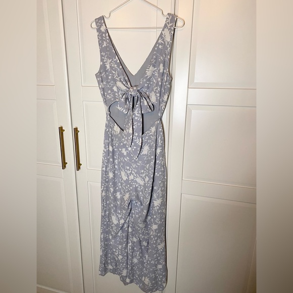 Aritzia Wilfred Écoulement V Jumpsuit size 0 blue/grey - Picture 12 of 16